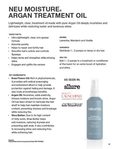 Neu Moisture Argan Treatment Oil